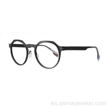 Fashion TR90 Metal Mixed Mens Frames ópticos